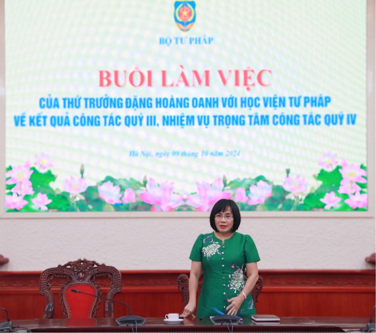 Học viện Tư pháp: Tăng cường công tác phối hợp trong công tác đạo tạo, bồi dưỡng