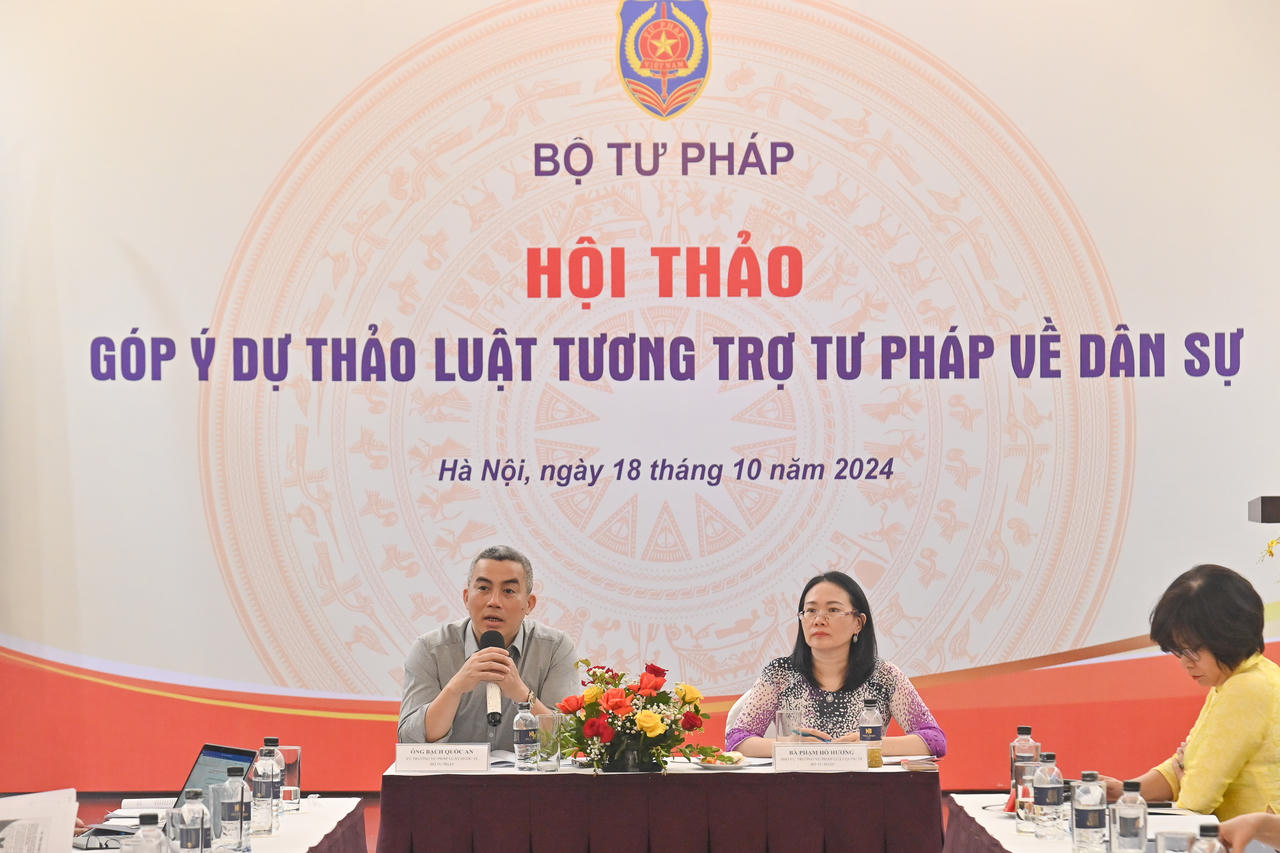 Tiếp tục hoàn thiện thể chế pháp luật về tương trợ tư pháp về dân sự