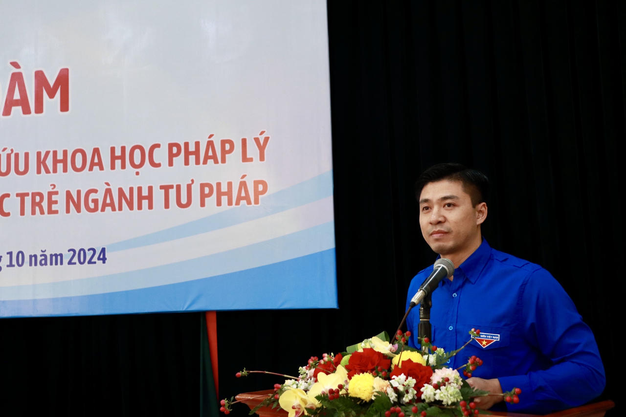 Chia sẻ kỹ năng nghiên cứu khoa học pháp lý cho công chức, viên chức trẻ ngành Tư pháp