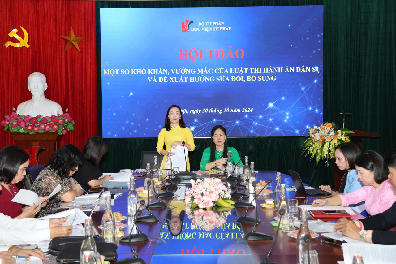 Sửa đổi Luật Thi hành án dân sự: Cần quy định cụ thể về quyền và nghĩa vụ của người đại diện theo pháp luật