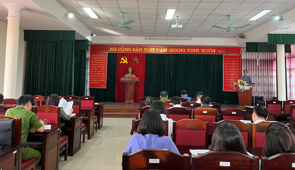 Vĩnh Phúc: Tổ chức Hội nghị liên kết tình hình thực hiện Quy chế phối hợp về nghiên cứu, xác minh, trao đổi cung cấp thông tin lý lịch tư pháp 09 tháng đầu năm 2024