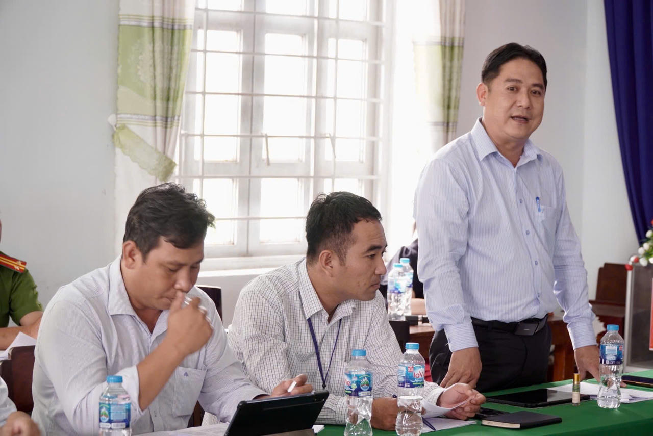 Kiểm tra công tác hòa giải ở cơ sở, đánh giá, công nhận xã đạt chuẩn tiếp cận pháp luật tại xã Giao Long, huyện Châu Thành, tỉnh Bến Tre