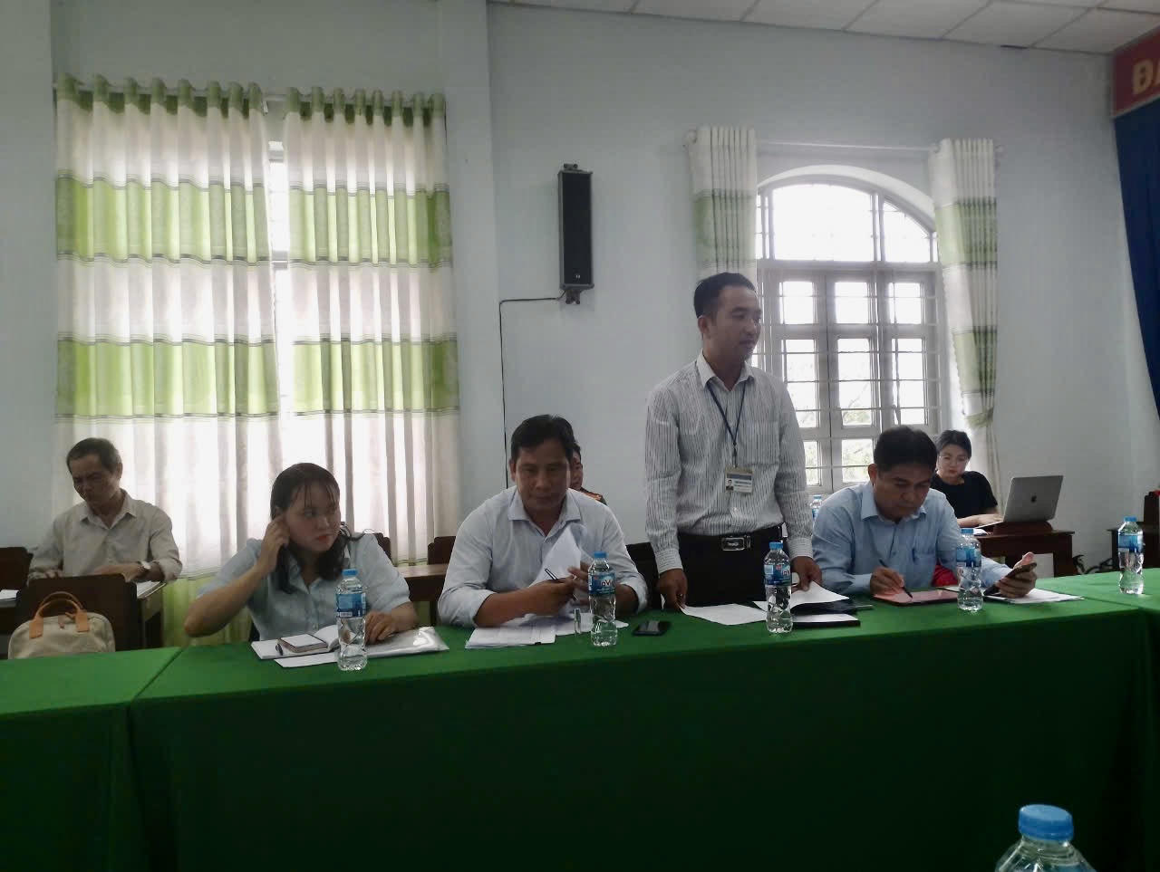 Kiểm tra công tác hòa giải ở cơ sở, đánh giá, công nhận xã đạt chuẩn tiếp cận pháp luật tại xã Giao Long, huyện Châu Thành, tỉnh Bến Tre