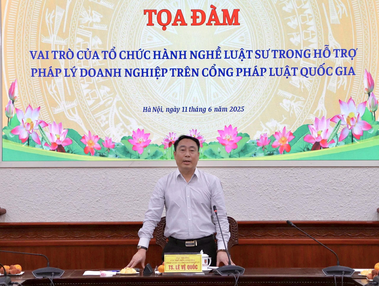 Phát huy vai trò luật sư trong hỗ trợ pháp lý doanh nghiệp trên Cổng Pháp luật quốc gia