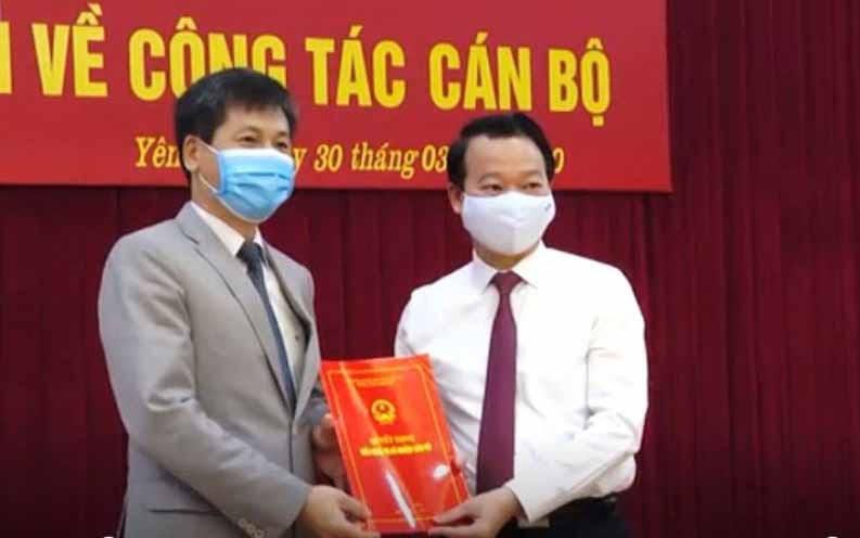 Chủ tịch HĐND TP Yên Bái được bổ nhiệm giữ chức Giám đốc Sở Tài chính tỉnh Yên Bái