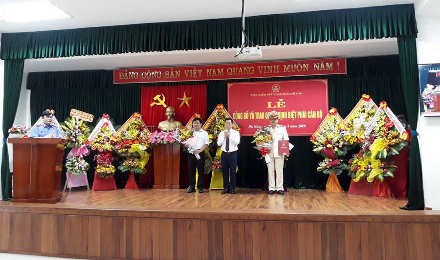 Viện trưởng VKSND TP Đà Nẵng biệt phái về từ VKSNDTC