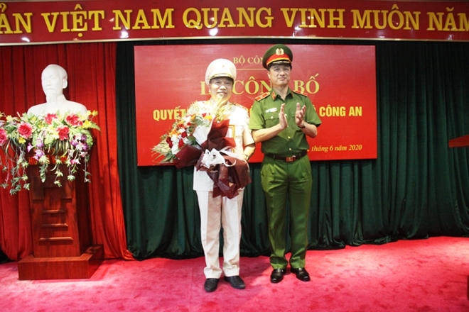 Bổ nhiệm Cục trưởng Cục Cảnh sát Quản lý hành chính về trật tự xã hội Bộ Công an