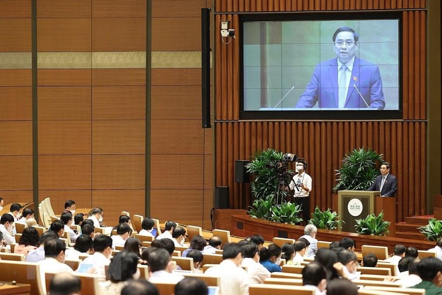 Quốc hội quyết định Chính phủ khóa XV có 22 bộ, ngành