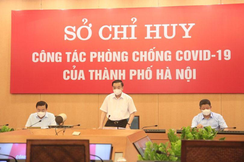 Chủ tịch Hà Nội yêu cầu tận dụng “thời gian vàng”, xử nghiêm vi phạm giãn cách