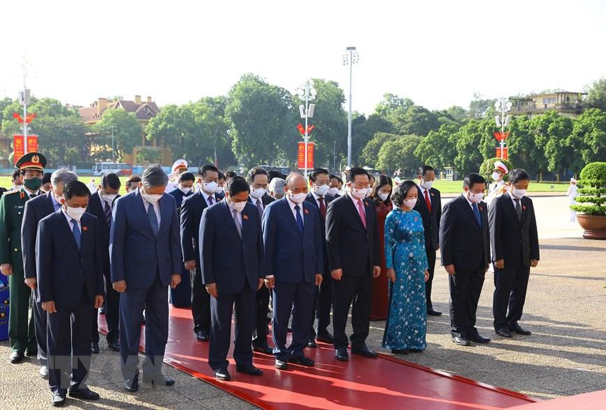 Lãnh đạo Đảng, Nhà nước vào Lăng viếng Chủ tịch Hồ Chí Minh