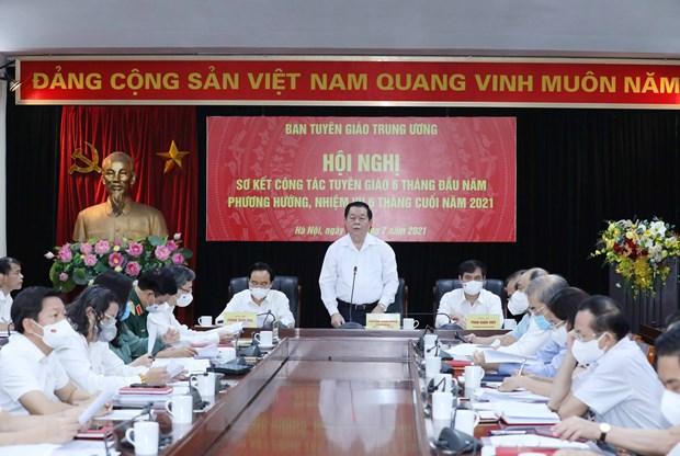 Khí thế và niềm tin thực hiện thắng lợi nhiệm vụ công tác Tuyên giáo