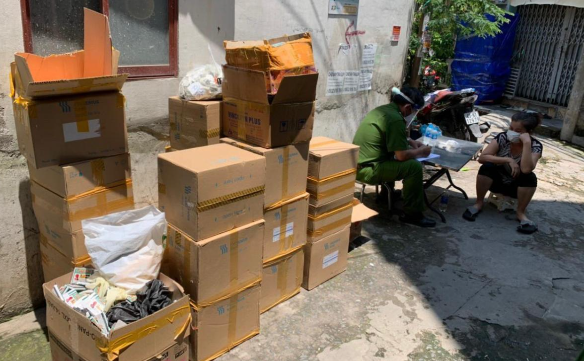 TPHCM: Triệt phá đường dây sản xuất, buôn bán thuốc giả điều trị COVID-19