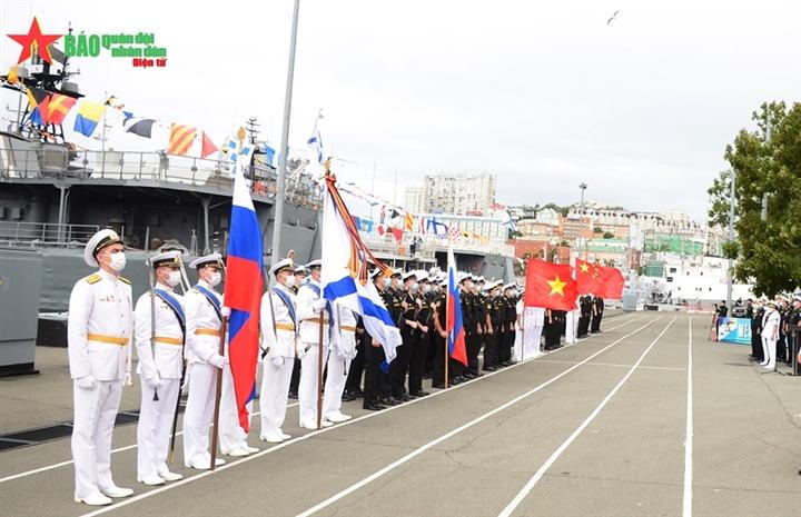Tàu hộ vệ tên lửa Việt Nam tranh tài cùng Nga, Trung Quốc tại Army Games 2021