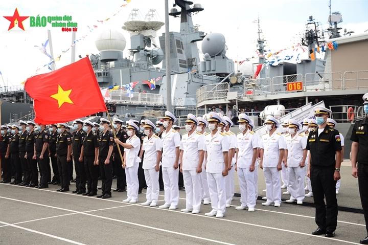 Tàu hộ vệ tên lửa Việt Nam tranh tài cùng Nga, Trung Quốc tại Army Games 2021