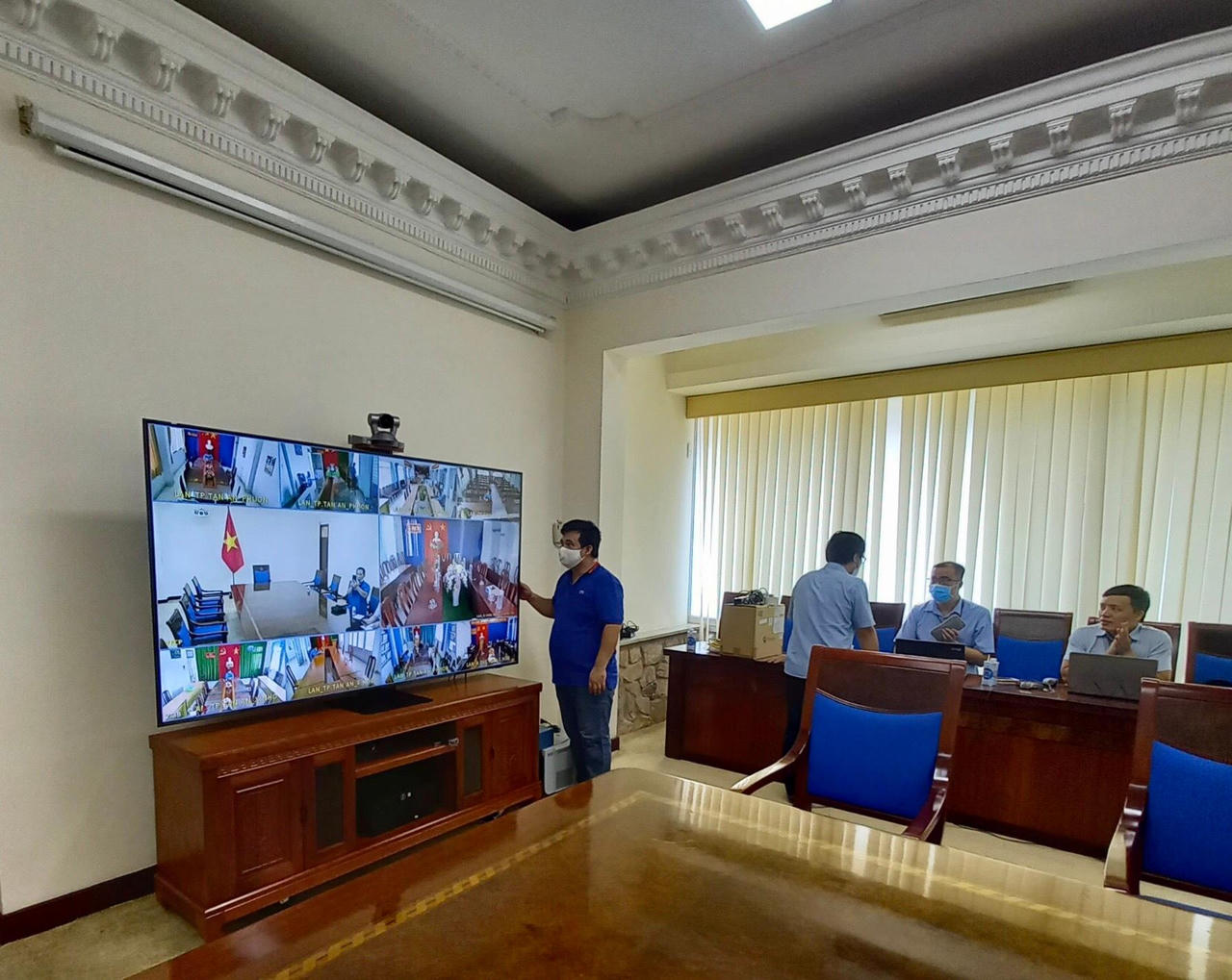 VNPT triển khai hội nghị trực tuyến phục vụ lễ kỷ niệm Quốc khánh 2/9 