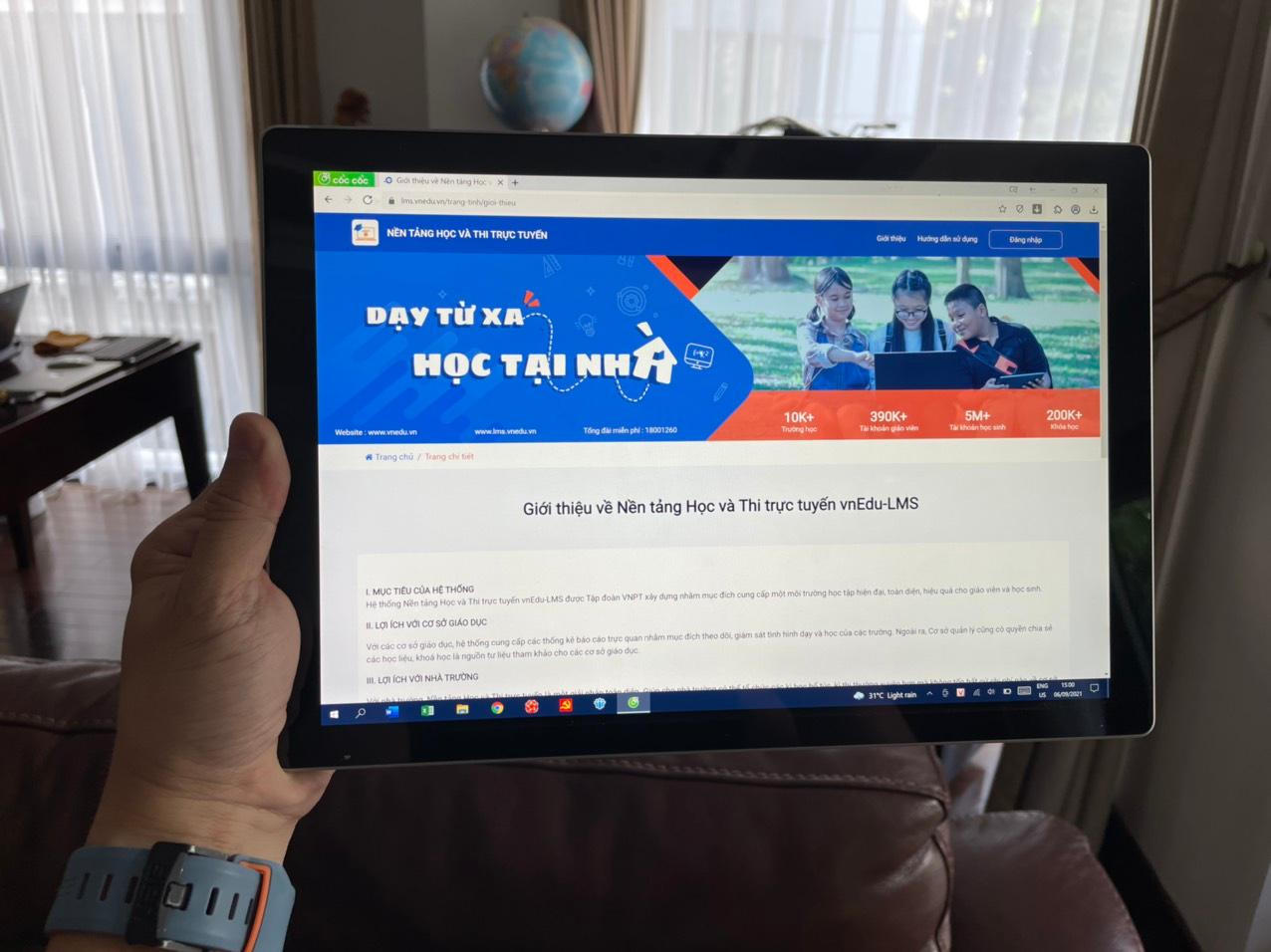  Hệ thống phần mềm hỗ trợ học trực tuyến của VNPT đạt giải vàng 