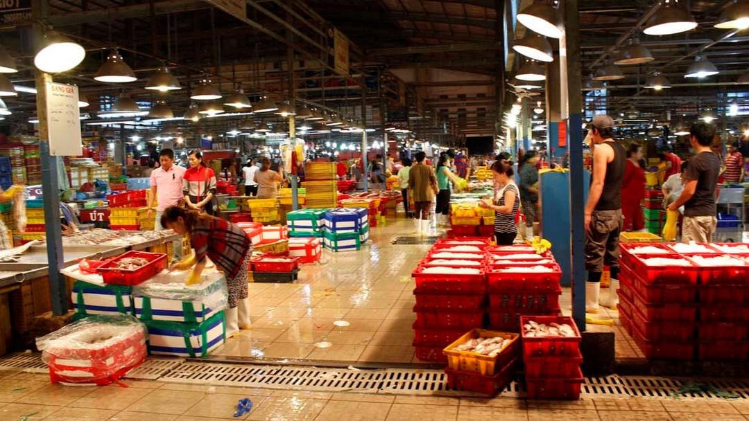 Chợ đầu mối Bình Điền hoạt động trở lại 