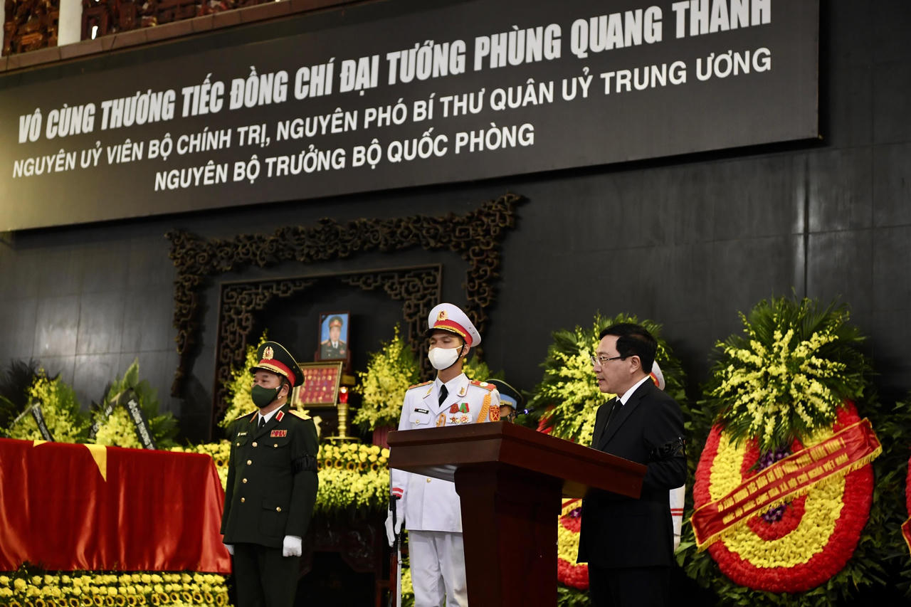 Tổ chức trọng thể Lễ tang Đại tướng Phùng Quang Thanh