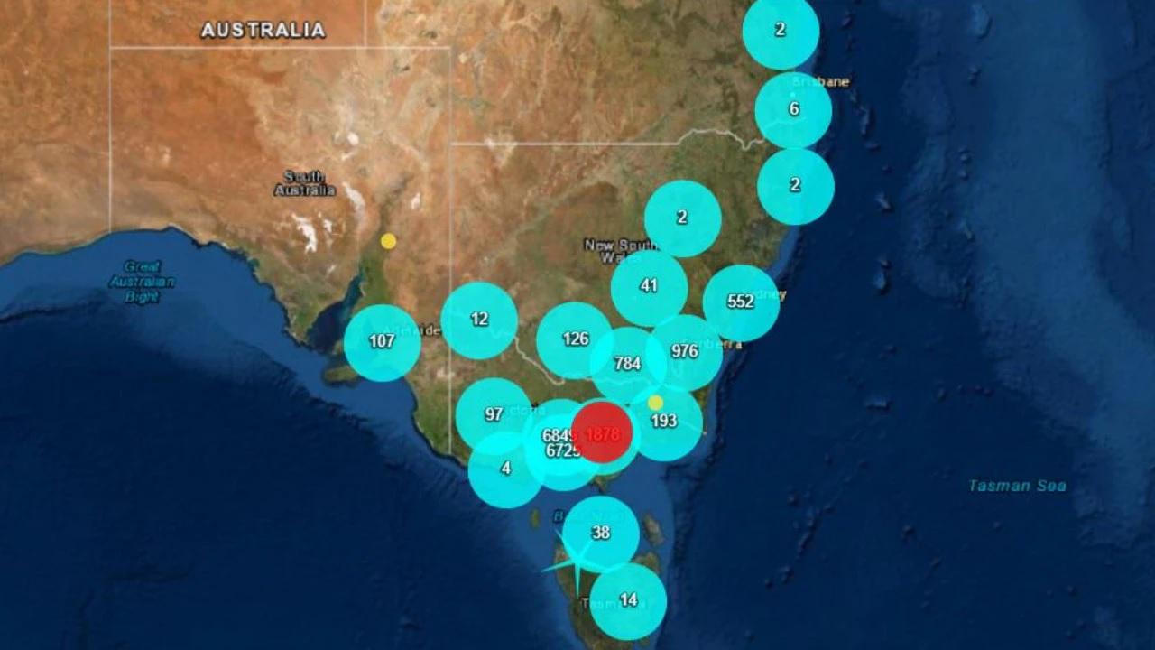 Động đất mạnh hiếm có gây rung lắc vùng rộng lớn cách tâm chấn đến 700km