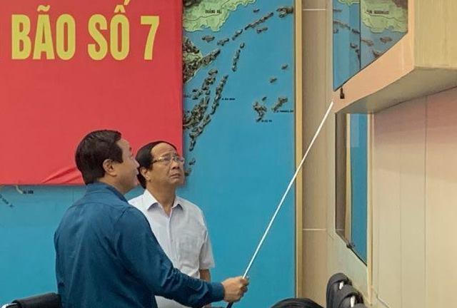 Bão số 7 sẽ suy yếu thành ATNĐ và đi vào khu vực từ Hải Phòng và Thanh Hóa