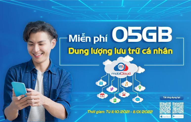 Sở hữu iPhone 12 Promax cùng chương trình 'Lưu trữ thả ga – Trao quà liền tay' của dịch vụ lưu trữ cá nhân mobiCloud