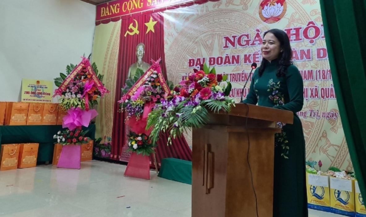 Ngày hội Đại đoàn kết khẳng định vai trò, sức mạnh của khối đại đoàn kết toàn dân tộc 