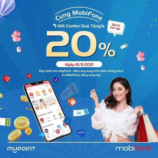 Khuyến mại Vàng - ngàn quà tặng khi nạp thẻ trên MyPoint