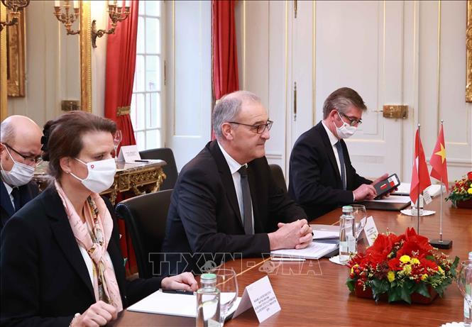  Thúc đẩy quan hệ Việt Nam - Thụy Sĩ phát triển tương xứng với tiềm năng, lợi thế 