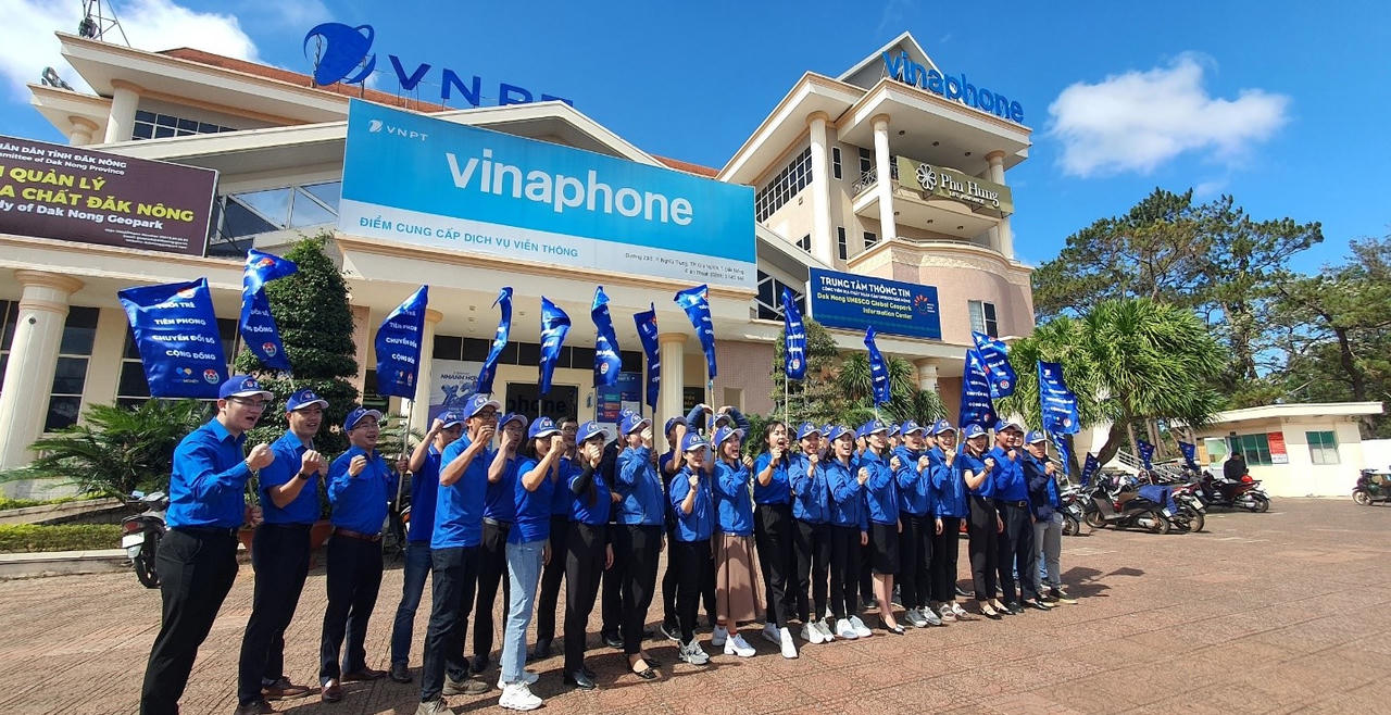 Đoàn thanh niên VNPT phối hợp với Tỉnh Đoàn Đăk Nông tổ chức lễ khởi động Tháng Thanh niên năm 2023