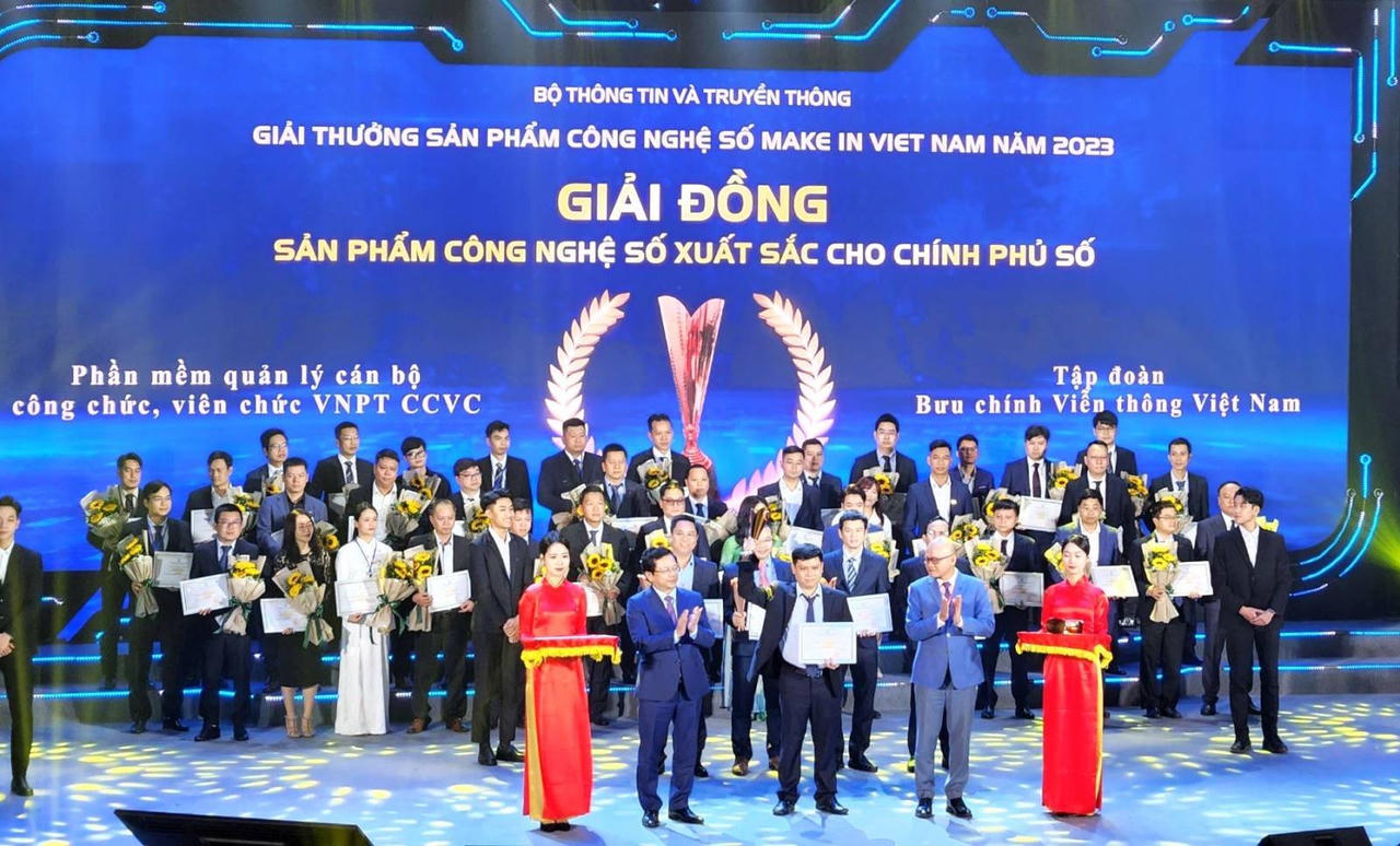 Sản phẩm số của VNPT 'chinh phục' Make in Vietnam 2023