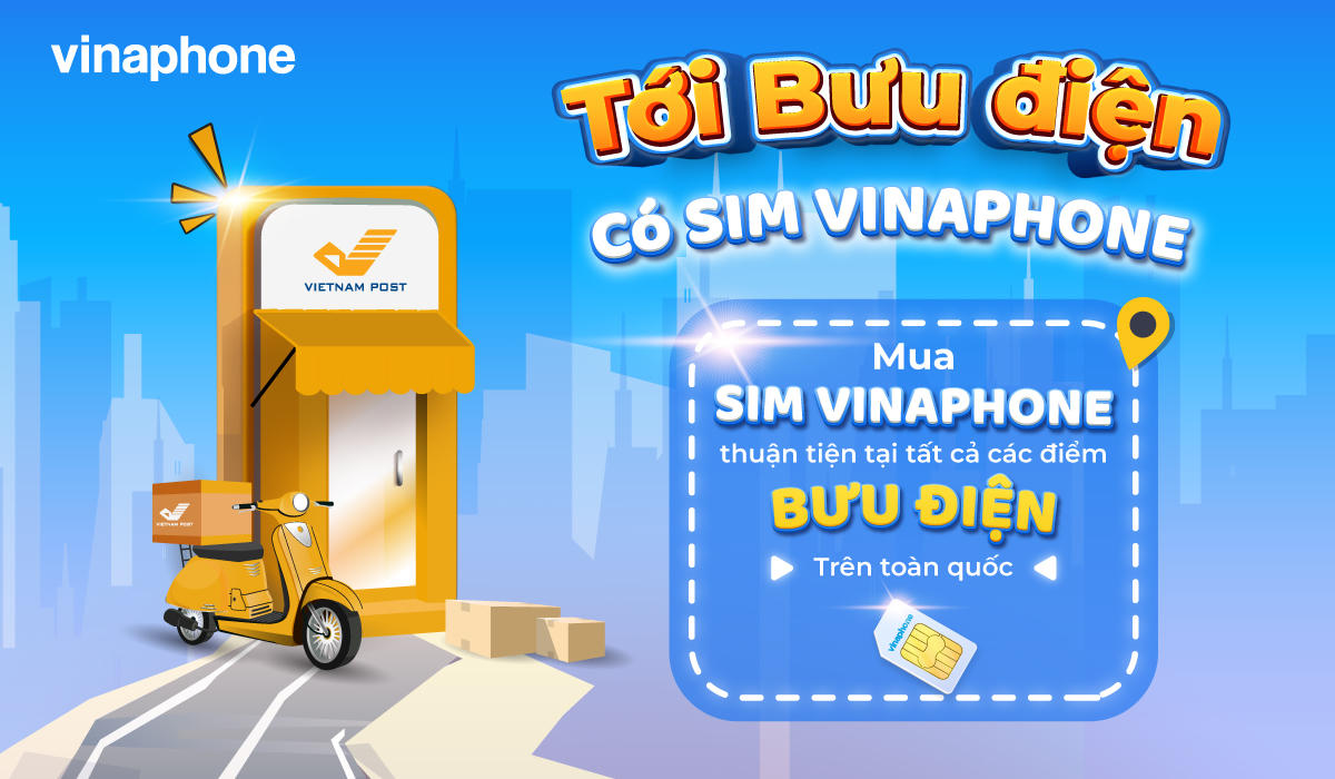 VinaPhone mở bán dịch vụ viễn thông tại các bưu cục của Bưu điện trên toàn quốc