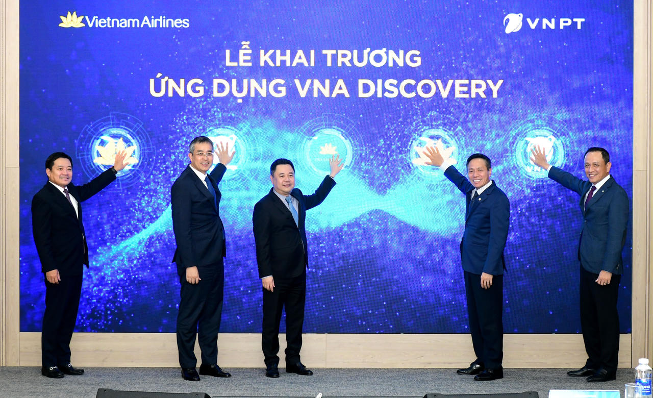VNPT và Vietnam Airlines tổng kết, triển khai chương trình hợp tác chiến lược và ra mắt app VNA Discovery