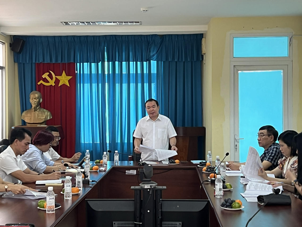 Công tác đảng tại Đảng bộ Báo Pháp luật Việt Nam “cơ bản có bài bản, nền nếp”