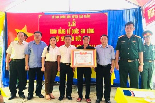 Nỗ lực thực hiện tốt chính sách với người có công