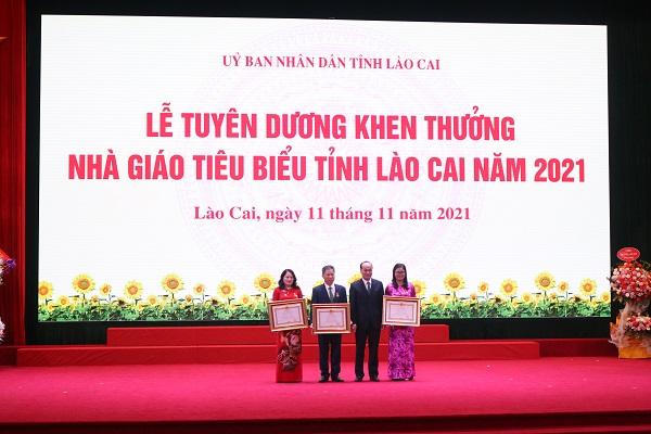 Lào Cai tuyên dương, khen thưởng các nhà giáo tiêu biểu năm 2021
