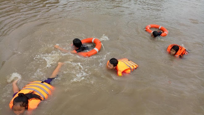 Mô hình đặc biệt bảo vệ tính mạng hàng trăm học sinh Thị trấn Một Ngàn