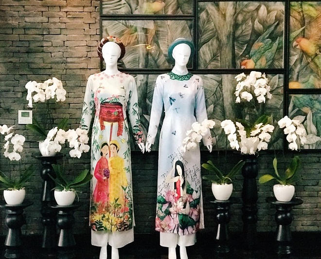“My Vietnam” của NTK Thủy Nguyễn tạo ấn tượng đặc biệt tại triển lãm “Áo Dài Việt Nam - Nét Đẹp Trường Tồn”