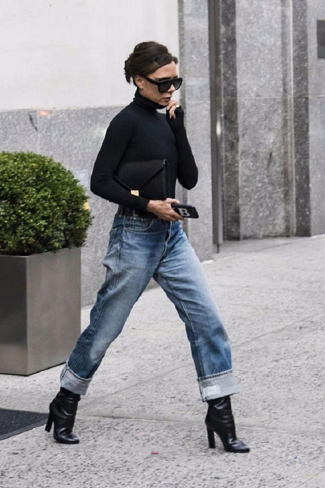  Victoria Beckham ít khi giặt quần jeans để giữ dáng