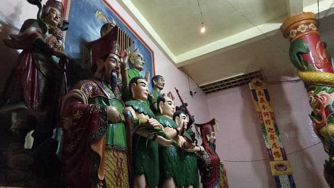 Độc đáo ngôi chùa thờ hàng trăm bức tượng ở miền Tây