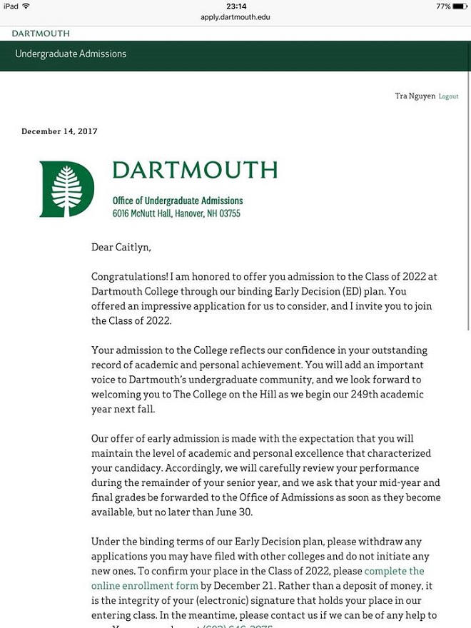 Nữ sinh giành học bổng 6 tỷ đồng từ đại học Ivy League