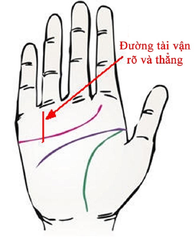 Nhìn tay đoán được tài vận?