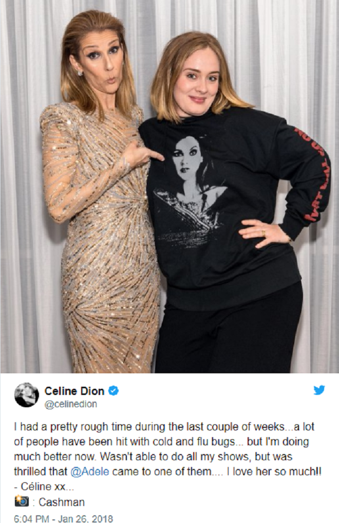 Celine Dion hủy concert tại Las Vegas vì lý do sức khỏe