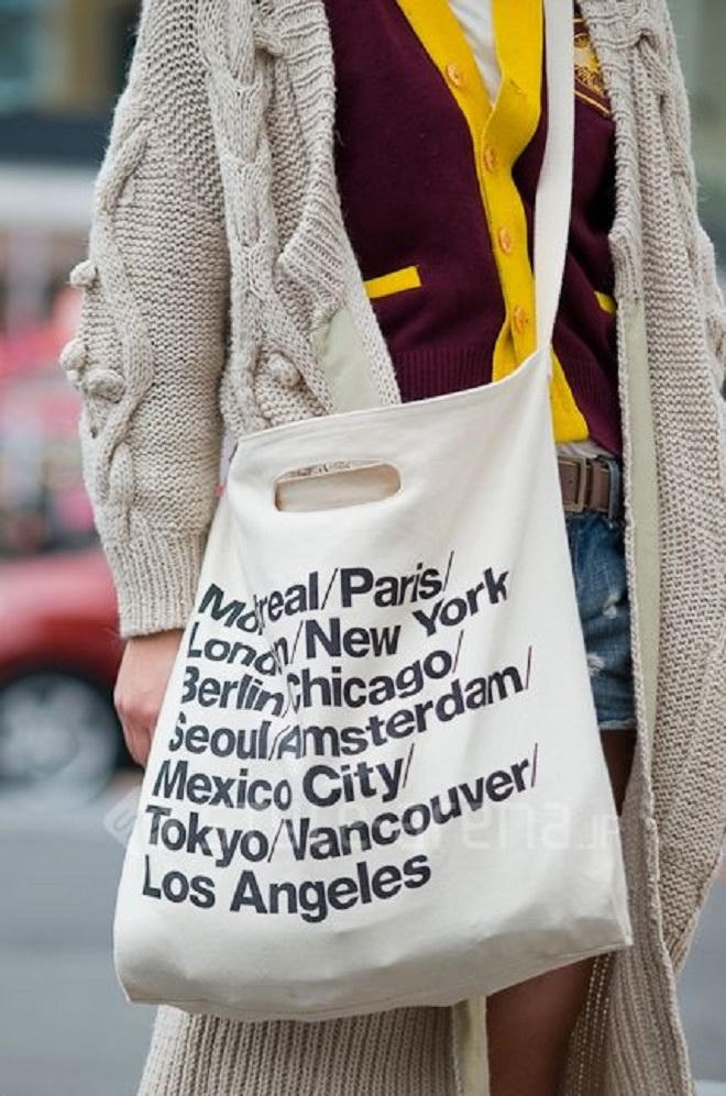 Túi tole vải canvas: Chiếc túi hot nhất mùa hè