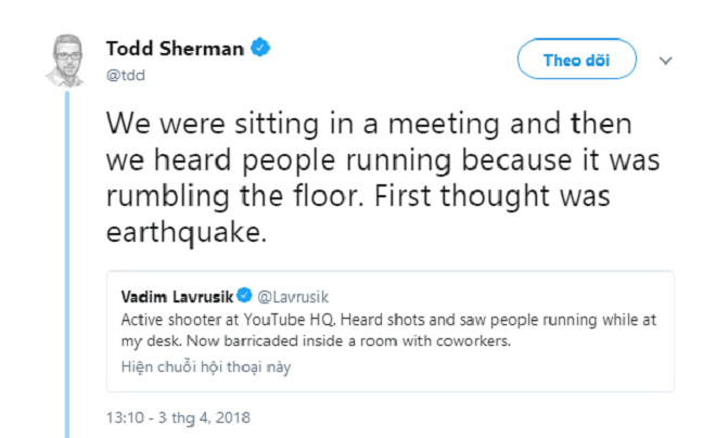 Xả súng tại trụ sở YouTube: Hung thủ tự sát sau khi bắn trọng thương 3 người