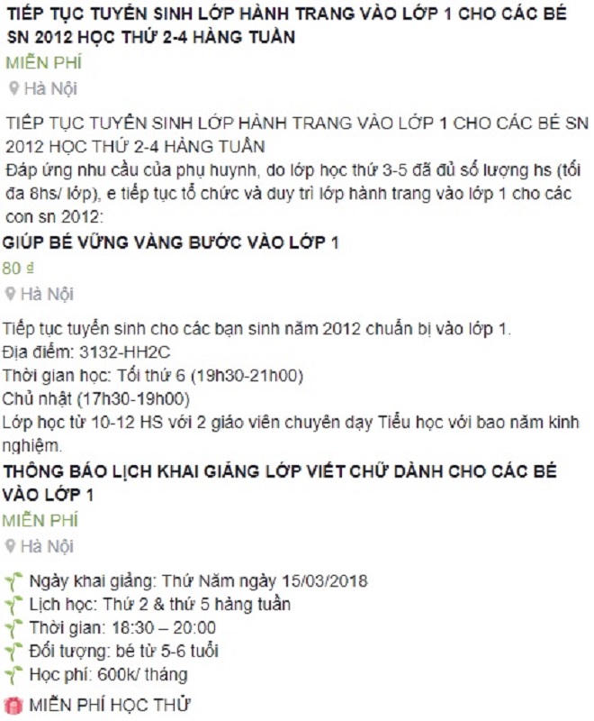 Mặc con mệt mỏi, khóc lóc, cha mẹ vẫn ép học thêm vào lớp 1