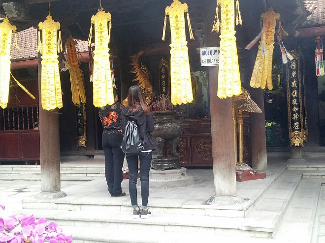 Thăm ngôi chùa 'cầu tình được ngay' của người Hà Nội