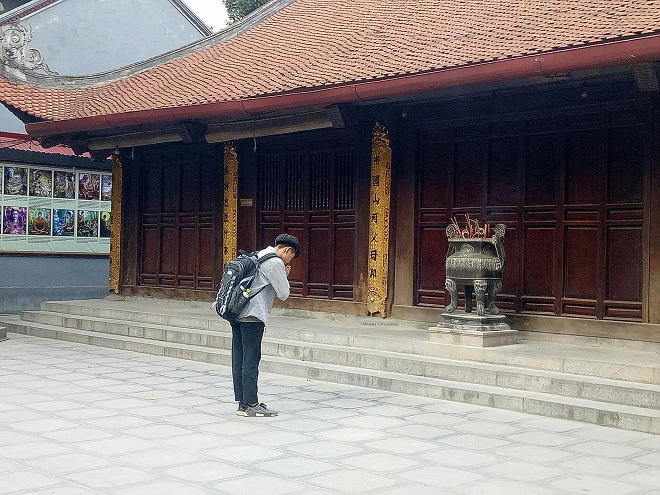 Thăm ngôi chùa 'cầu tình được ngay' của người Hà Nội