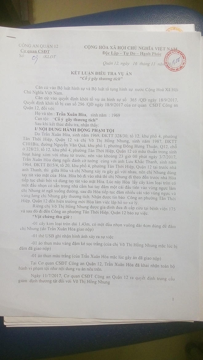 Rùng mình, người phụ nữ bị hàng xóm đâm trong đêm