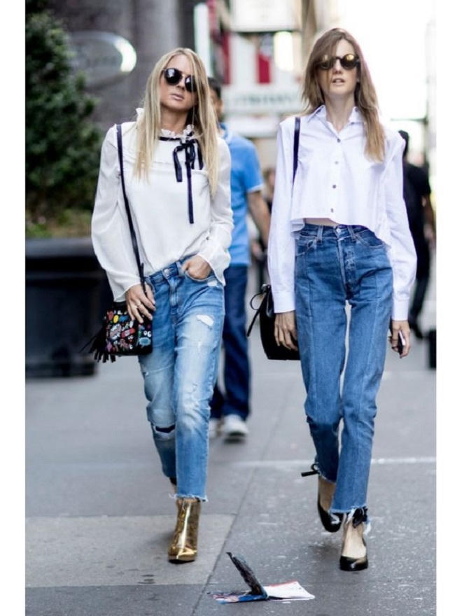 Cách phối áo sơ mi trẻ trung ngày hè cho nàng công sở