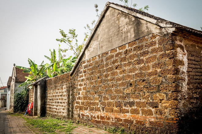 “Nhà Đá ong” nét độc đáo trong kiến trúc xây dựng tại làng cổ Đường Lâm
